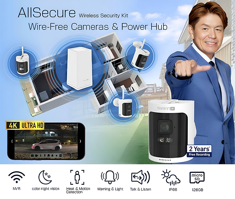 Swann AllSecure 4K Top Banner