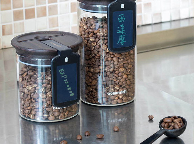 コーヒー豆の保存に便利