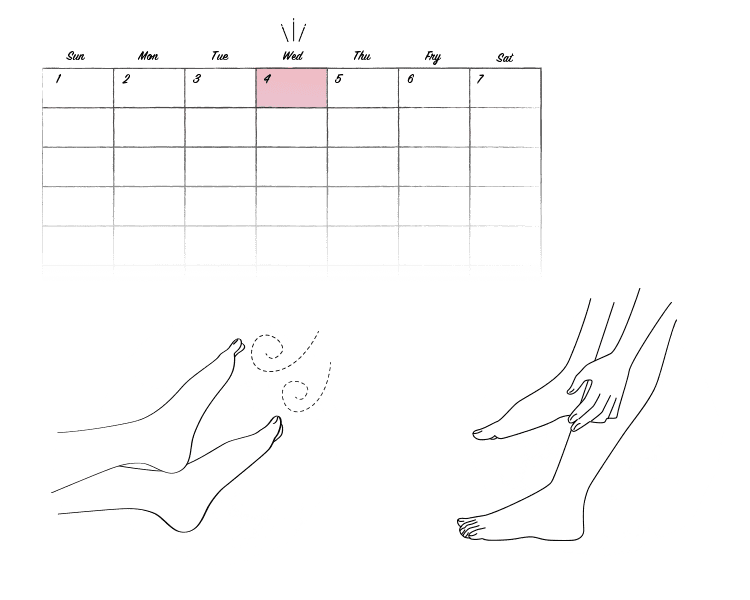 ケアの頻度・チェックポイント