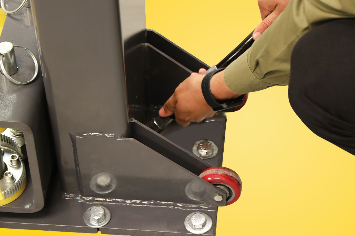 MaxJax 素早いセットアップと可搬性