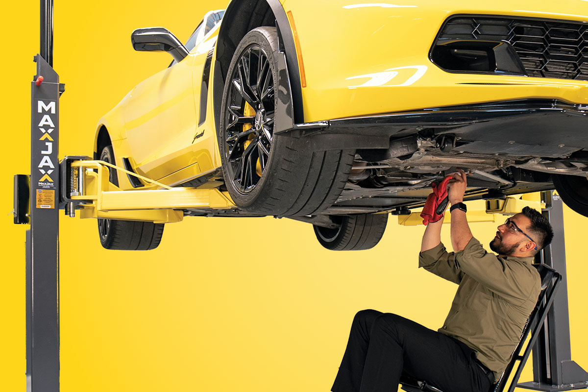 MaxJax 車両下部へのフルアクセス