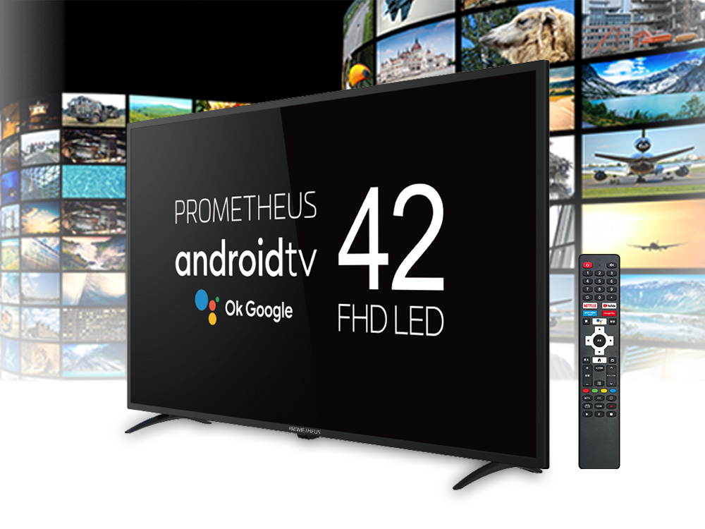 公式】PROMETHEUS android TV 42型 | チューナーレステレビ 