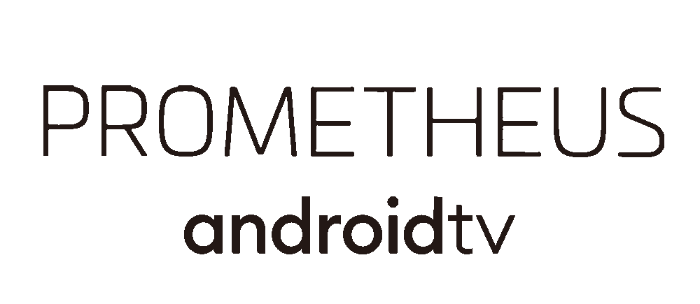 PROMETHEUS android TV（プロメテウス アンドロイドテレビ）ロゴ