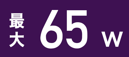 65W