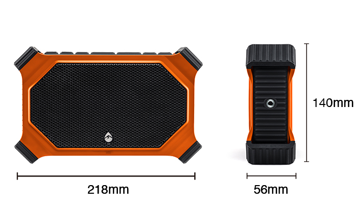 IP68 防水防塵のポータブルBluetoothスピーカー