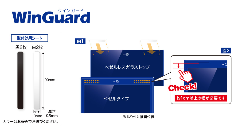 シート取り付けイメージ