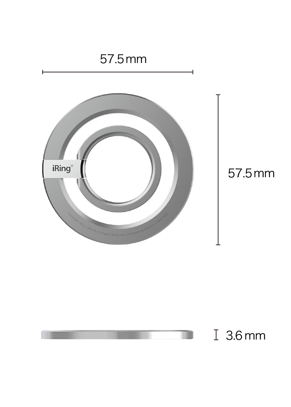 iRing M2(アイリング エムツー)サイズイメージ