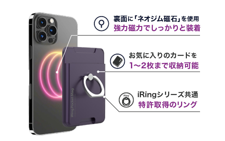 iRing PocketMag(アイリングポケットマグ)製品説明イメージ
